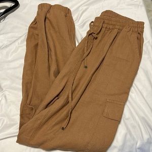 Brown joggers
